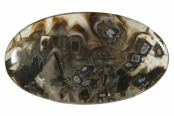 Polished Turkish Stick Agate Cabochon #227411